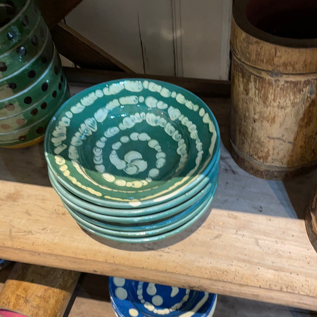 Swirl & Dot Dishes