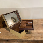 Brown Shagreen Boxes