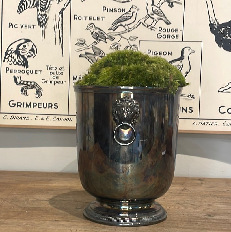 Champagne Bucket with Lion Heads