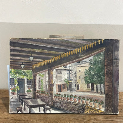 Oil on Canvas - Restaurant