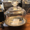 Silver And Glass Cheese Dome