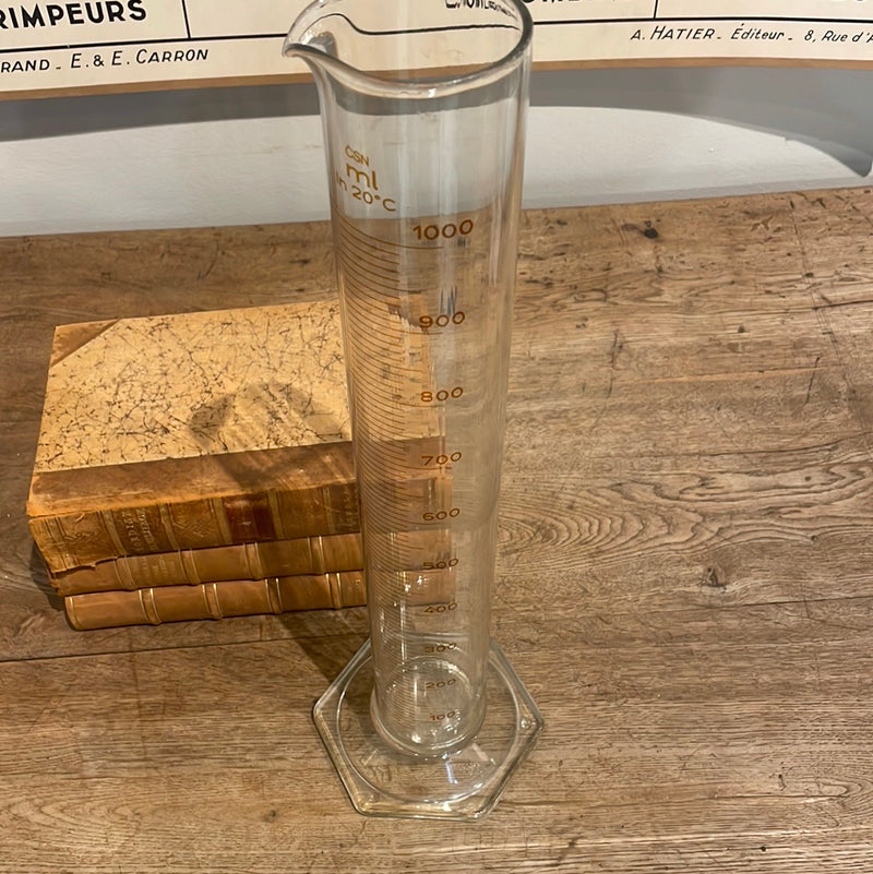 Tall Glass Measuring Cylinder