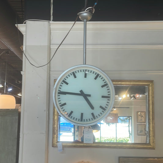 Double Face Clock