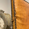 Pair of Leather chairs with nail Heads