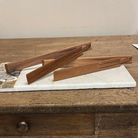 Walnut Flip Tongs