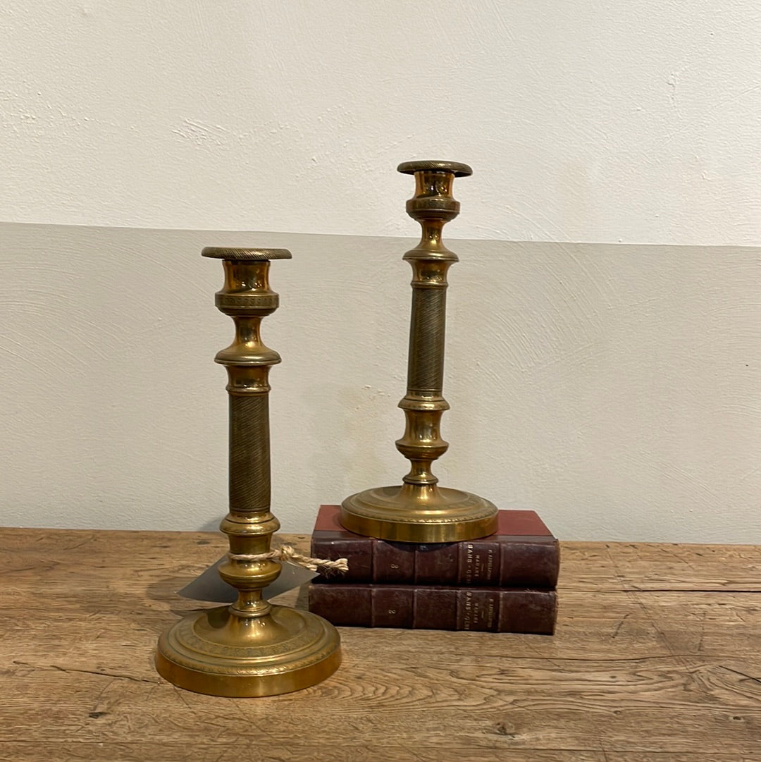 Pair of Brass Candle Sticks